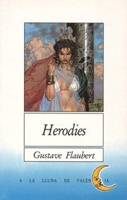 Cover of: Herodies by Gustave Flaubert, Carles Prunés, Josep Lozano