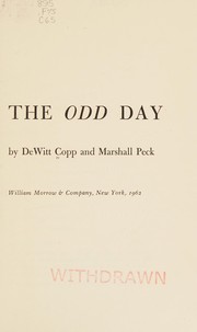 Cover of: The odd day