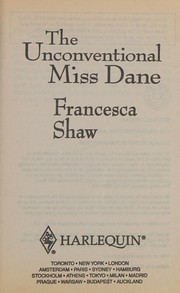 Cover of: The Unconventional Miss Dane