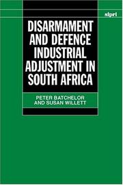 Disarmament and defence industrial adjustment in South Africa