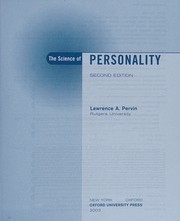Cover of: The science of personality