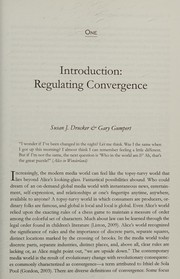 Cover of: Regulating convergence