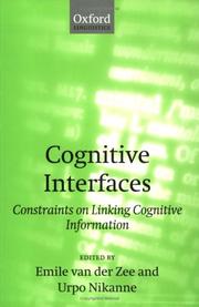 Cognitive interfaces : constraints on linking cognitive information