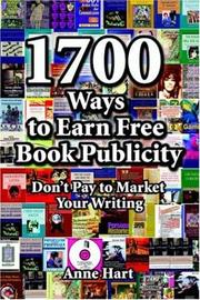 Cover of: 1700 Ways to Earn Free Book Publicity: Don't Pay to Market Your Writing