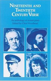 Nineteenth and twentieth century verse : an anthology of sixteen poets