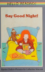 Cover of: Say good night! by Jean Little