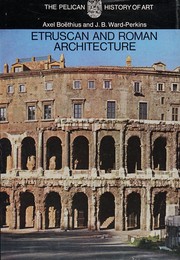 Cover of: Etruscan and Roman architecture