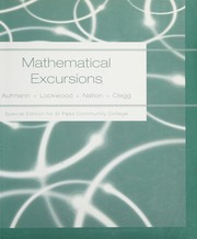 Cover of: Math Excursions, Custom Publication