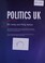 Cover of: Politics UK