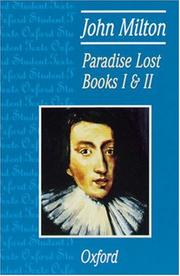 John Milton : Paradise lost : books I and II