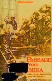 Cover of: Passage from India: Asian Indian immigrants in North America