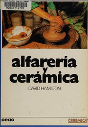 Cover of: Alfareria y Ceramica