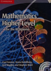 Cover of: Mathematics Higher Level for the IB Diploma