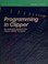Cover of: Programming in Clipper