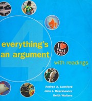Cover of: Everything's an argument: with readings