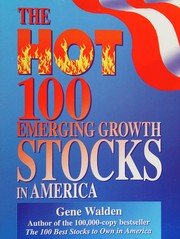 Cover of: The hot 100 emerging growth stocks in America