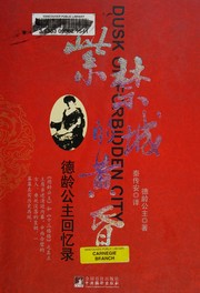 Cover of: Zi jin cheng de huang hun by Princess Der Ling