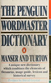 Cover of: The Penguin wordmaster dictionary