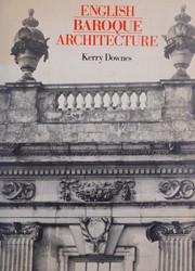 Cover of: English Baroque Architecture.
