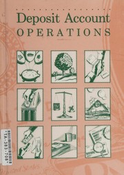 Cover of: Deposit account operations.