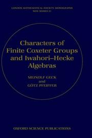 Characters of finite Coxeter groups and Iwahori-Hecke algebras