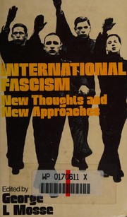 Cover of: International fascism: new thoughts and new approaches.