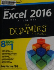Cover of: Excel® 2016 all-in-one for dummies