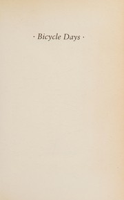 Cover of: Bicycle Days by John Burnham Schwartz