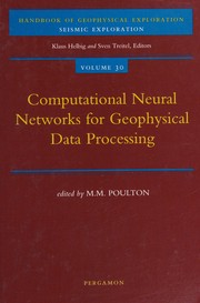 Cover of: Computational neural networks for geophysical data processing