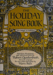 Cover of: Holiday Song Book