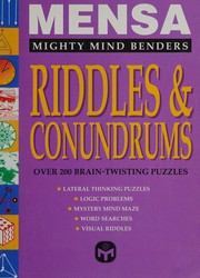 Cover of: Mensa mighty mind benders: riddles & conundrums