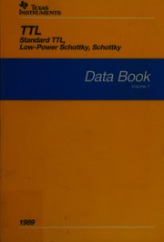 Cover of: The TTL data book by Texas Instruments