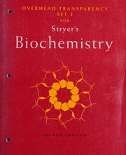 Cover of: Biochemistry: Transparencies Set I
