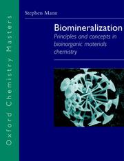 Biomineralization by Stephen Mann