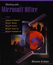 Cover of: Working with Microsoft Office 4.3