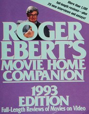 Cover of: Roger Ebert's Movie Home Companion