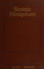 Cover of: Strategic management: strategy formulation and implementation