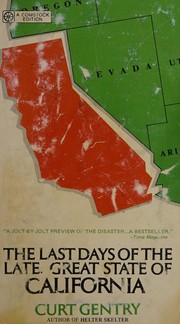 Cover of: Last Days of the Late, Great State of California