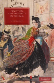 Cover of: Sensation and modernity in the 1860s