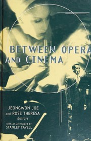 Cover of: Between opera and cinema