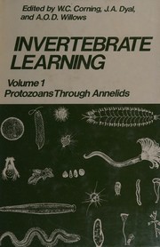 Cover of: Invertebrate learning.