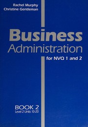 Cover of: Business Administration for NVQ 1 and 2