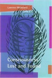 Cover of: Consciousness Lost and Found