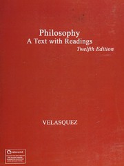 Cover of: Philosophy: A Text with Readings