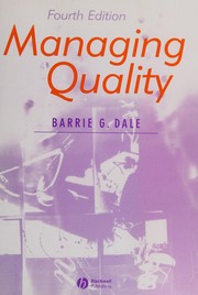 Managing quality by Barrie G. Dale