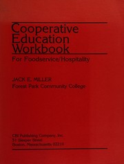 Cover of: Cooperative education workbook for foodservice/hospitality