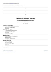 Sabiston Textbook of Surgery Board Review by Courtney Townsend