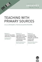 Cover of: Teaching With Primary Sources by 