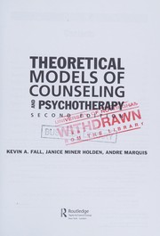 Cover of: Theoretical models of counseling and psychotherapy