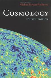 Cosmology by Michael Rowan-Robinson